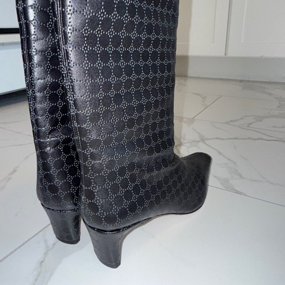 New STAUD WALLY BOOT BLACK PERFORATED LEATHER Sz. 37 - Picture 5 of 9